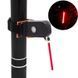 Велоліхтар 8821-LED (red) з акумулятором VT018 фото 3