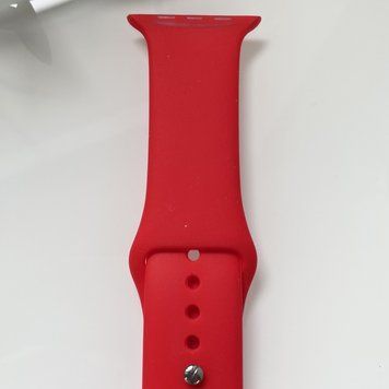 Силіконовий ремінець для розумного годинника Smart Watch 42/44 (Червоний) RW007 фото
