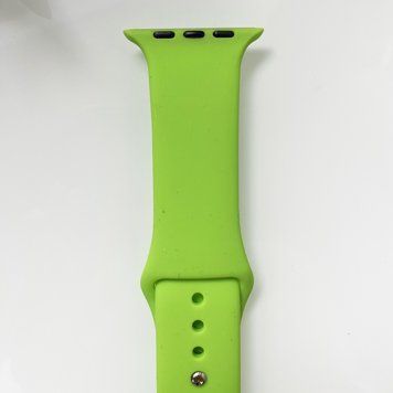 Силіконовий ремінець для розумного годинника Smart Watch 42/44 (Салатовий) RW017 фото