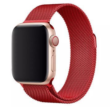 Ремінець для розумного годинника Smart Watch 42/44 Міланська петля (Червоний) RW019 фото