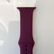 Силіконовий ремінець для розумного годинника Smart Watch 38/40 (Бордовий) RW063 фото 1