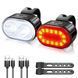 Велоліхтар ZH-078 2LED + STOP-14SMD (red) з акумулятором RT133 фото 4