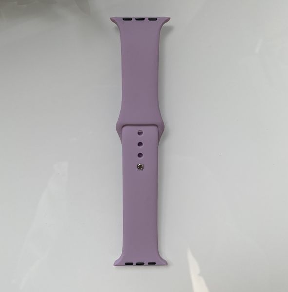 Силіконовий ремінець для розумного годинника Smart Watch 42/44 (Лавандовий) RW053 фото