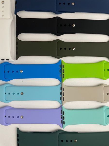 Силіконовий ремінець для розумного годинника Smart Watch 38/40 (Червоний) RW037 фото